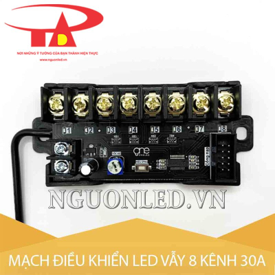 Mạch led vẫy 8 Kênh 30A Oneled