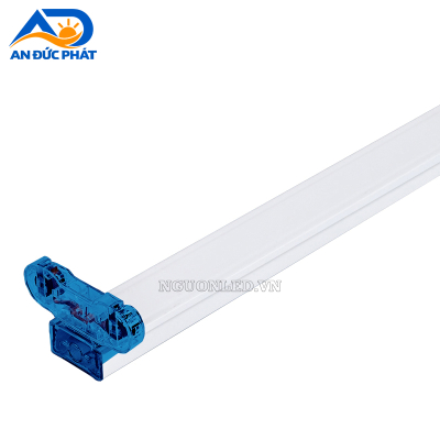 Máng Đèn LED Đôi T8 1.2m Đầu Xanh
