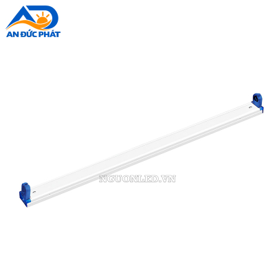 Máng đèn LED đơn T8 0.6m đầu xanh