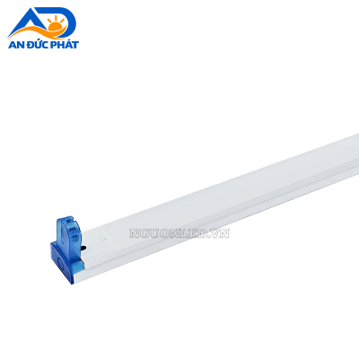 Máng đèn LED đơn T8 đầu xanh 1m2