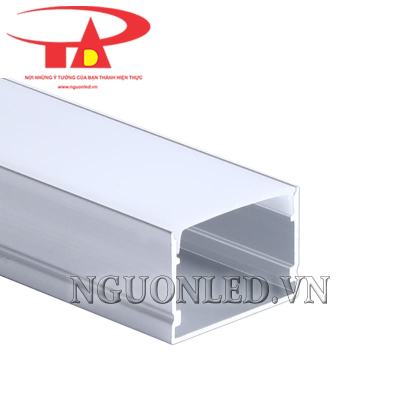 Máng nhôm profile U 30x20 ốp nổi