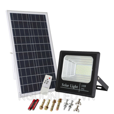 SOLAR FLOOD LIGHT 100W