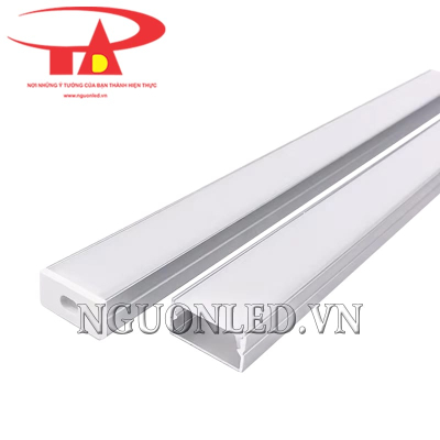 Thanh nhôm định hình U nổi 20x10