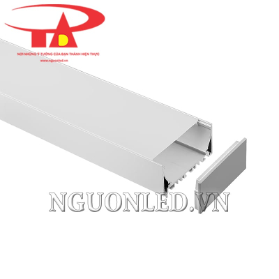 Thanh nhôm định hình U nổi 76x35