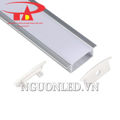 Thanh nhôm định hình YW âm 41x10