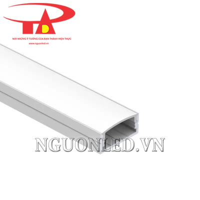 Thanh nhôm U 24x10 ốp nổi