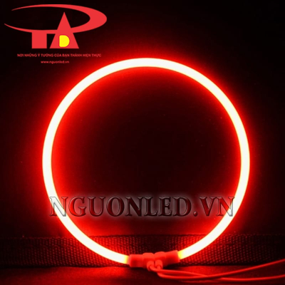 Vòng tròn đèn led neon màu đỏ