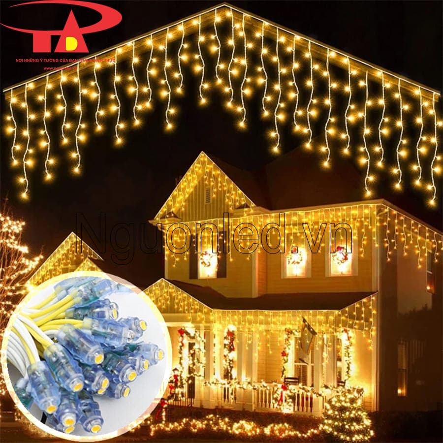 Dây led đúc F7 5v màu vàng đậm