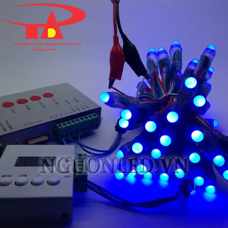 Đèn led đúc 5v màu xanh dương