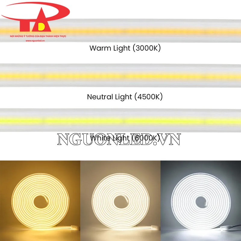 Led dây dẻo 220V cuộn 100m loại tốt