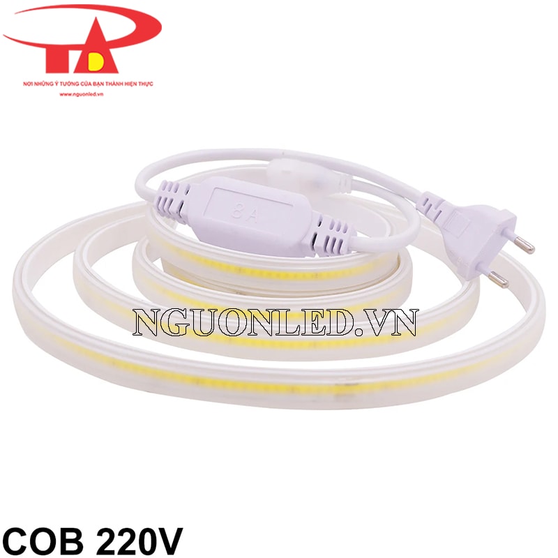 Đèn led dây COB 220V loại tốt