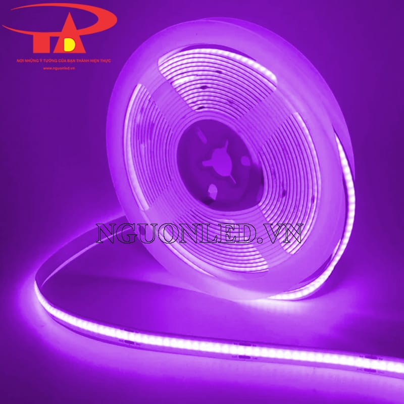 Đèn led dây 12V cuộn 5m màu tím