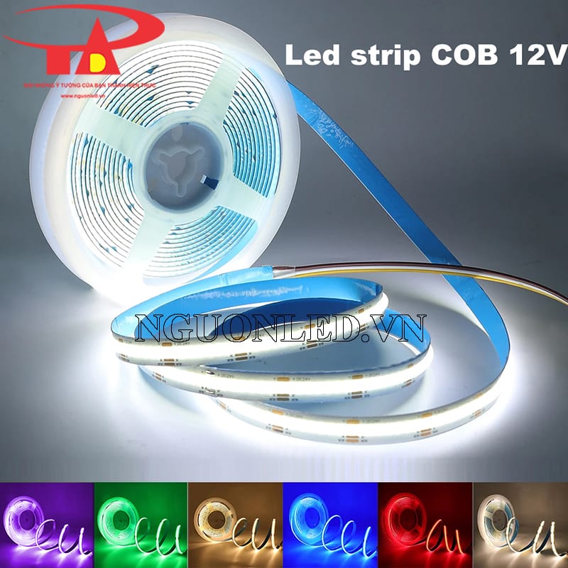 Đèn led dây cob cuộn 5m giá rẻ