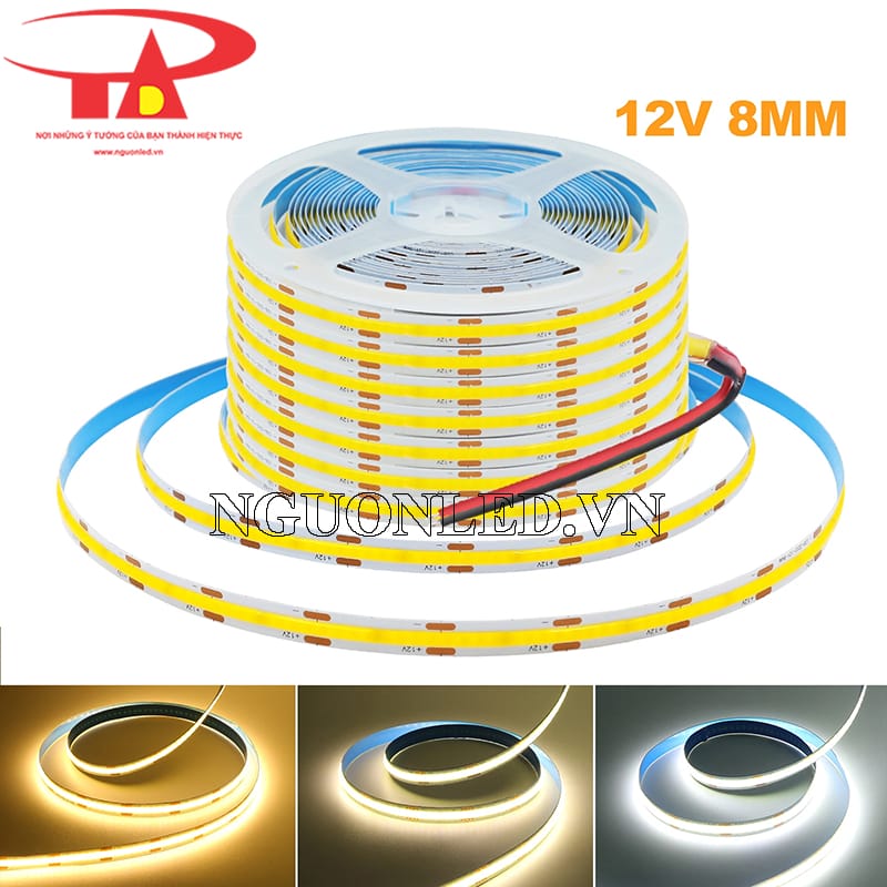 Đèn led cob cuộn 5m trắng