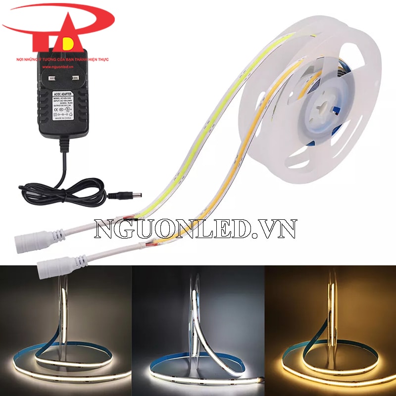 Đèn led dây cob cuộn 5m giá rẻ