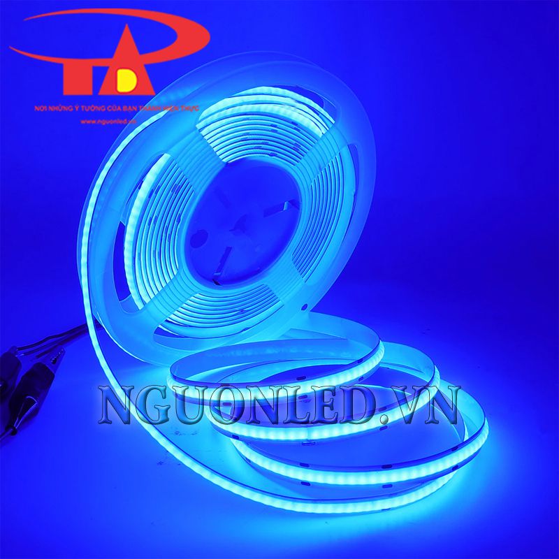 Dây led cuộn 5m màu xanh dương