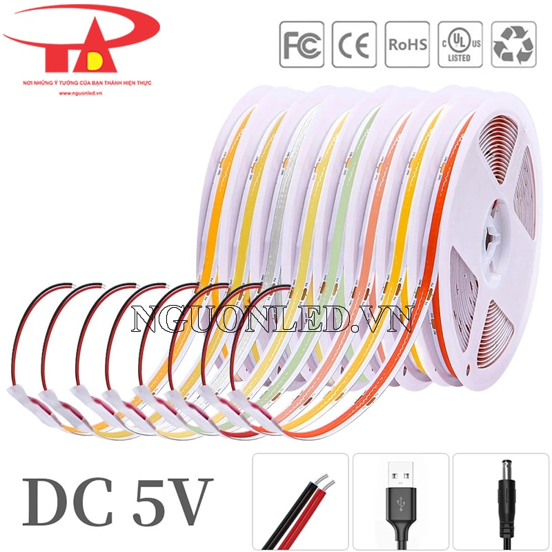 Led cuộn 5m chip cob giá rẻ tại hà nội