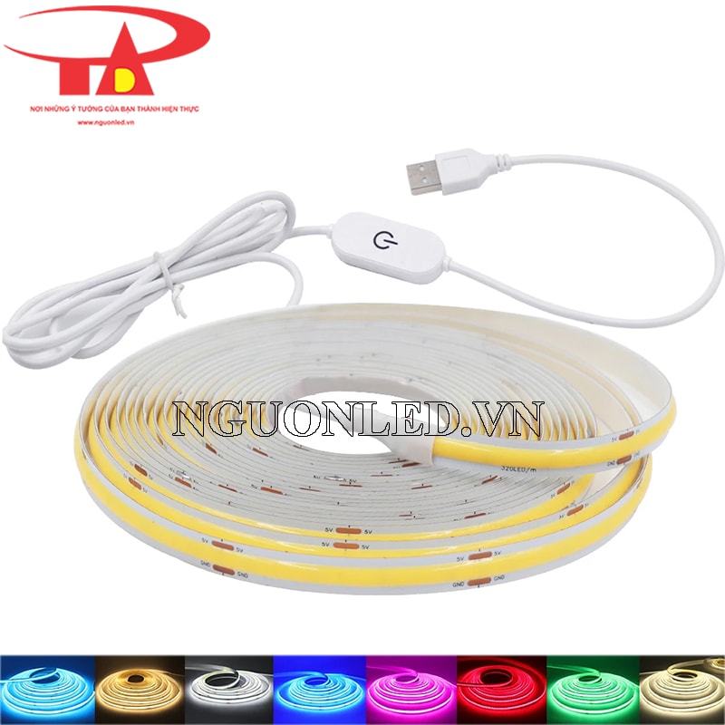 Đèn led cob 5V dùng trang trí nội thất