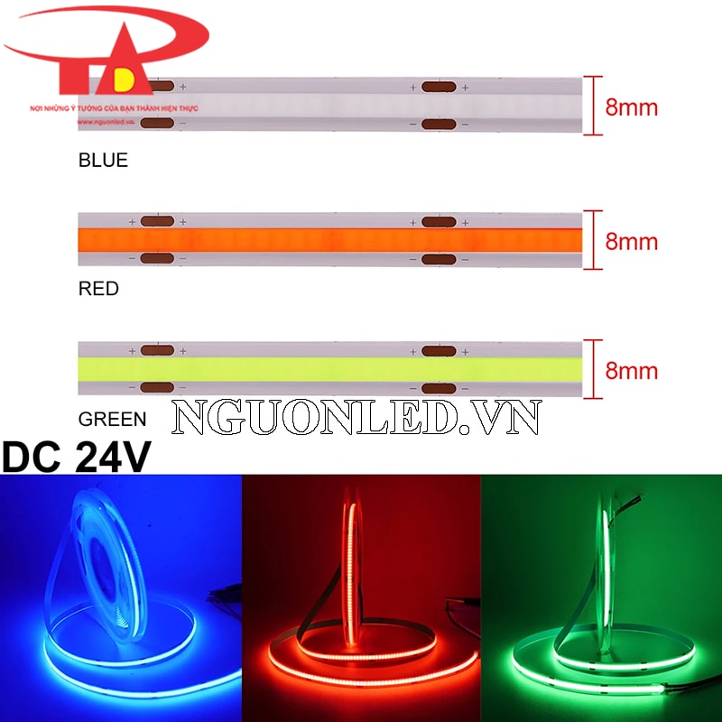 Led dây dán 24V giá rẻ tại hcm