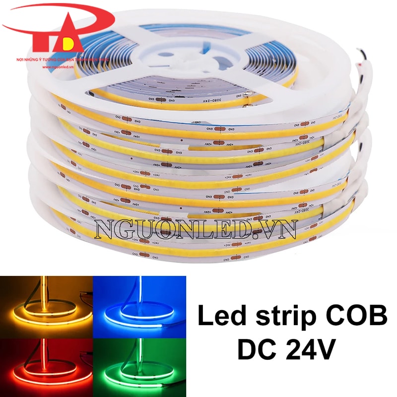 Led dây dẻo 24V cuộn 5m loại tốt