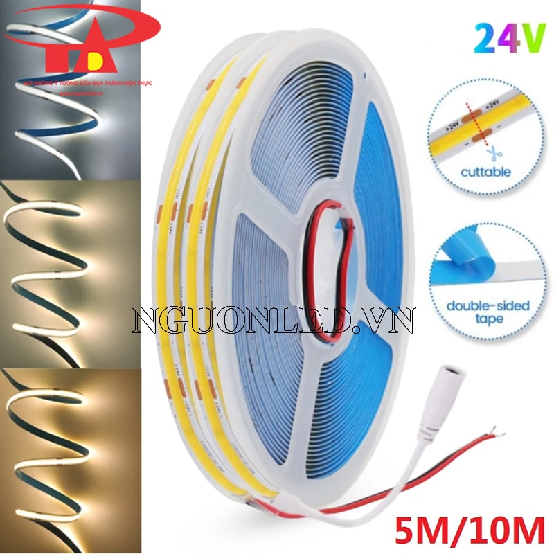 Đèn led dây cob cuộn 5m giá rẻ