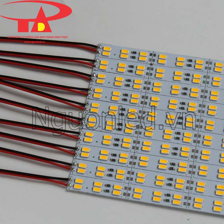 Đèn led thanh nhôm 12V chip led đôi