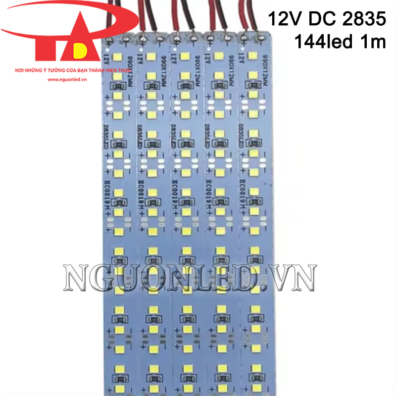 Led thanh nhôm 2835 dùng điện 12V