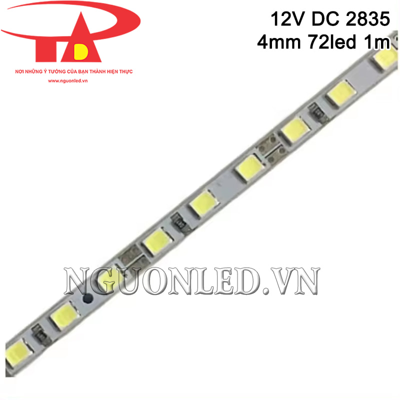 Cây led thanh 2835 4mm 72 led