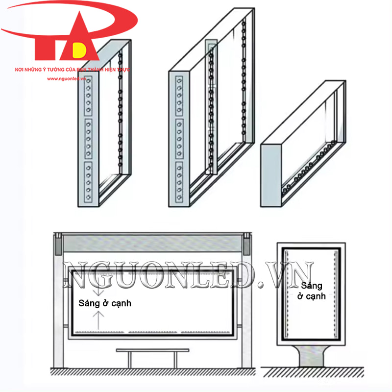 Cách thi công đèn led thanh
