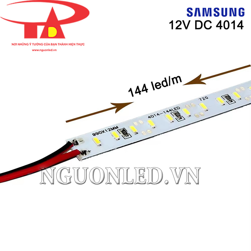 Đèn led thanh nhôm 4014 Samsung màu trắng