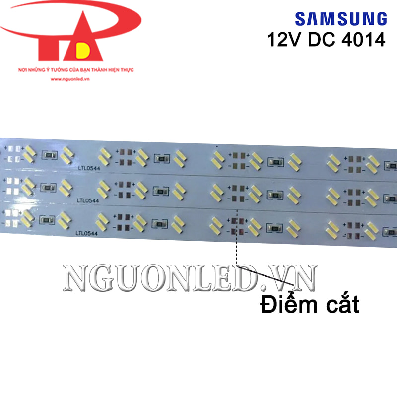 Led thanh nhôm 4014 12V Samsung màu trắng