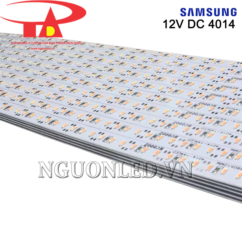 Đèn led thanh Samsung 12V 4014 màu vàng