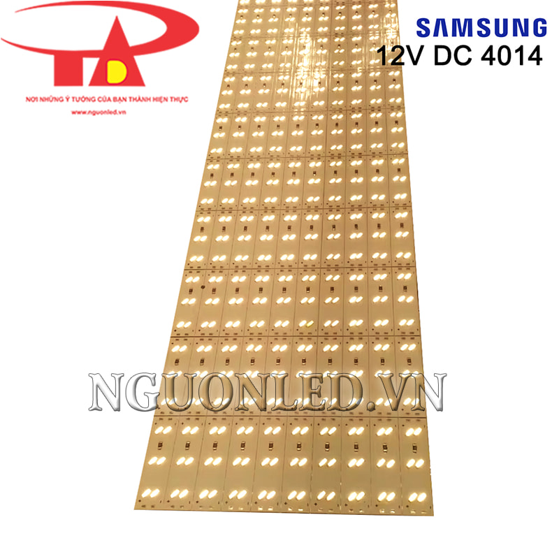 Led thanh nhôm Samsung 12V ánh sáng vàng