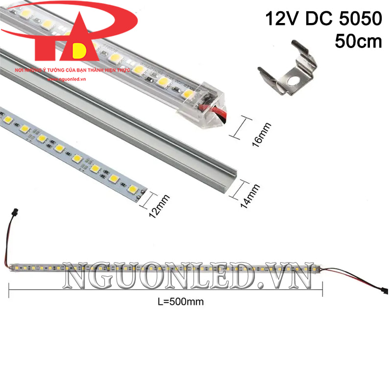 Đèn led thanh 12V 50cm 5050