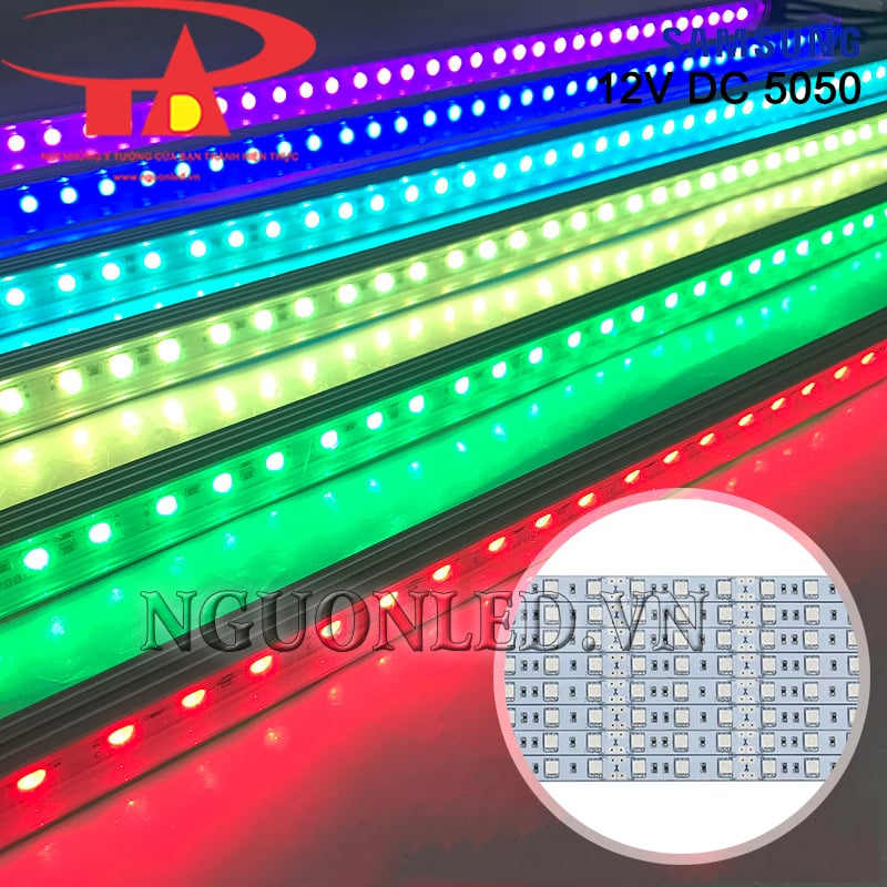 Led thanh nhôm 12V 5050 Samsung