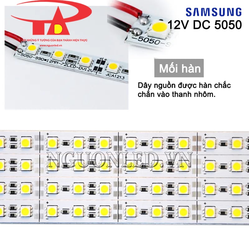 Đèn led thanh 12V DC Samsung