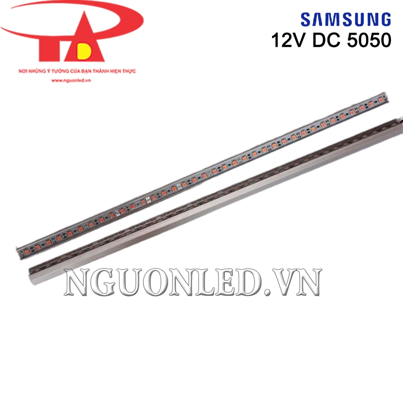 Led thanh 5050 12V Samsung ánh sáng màu hồng