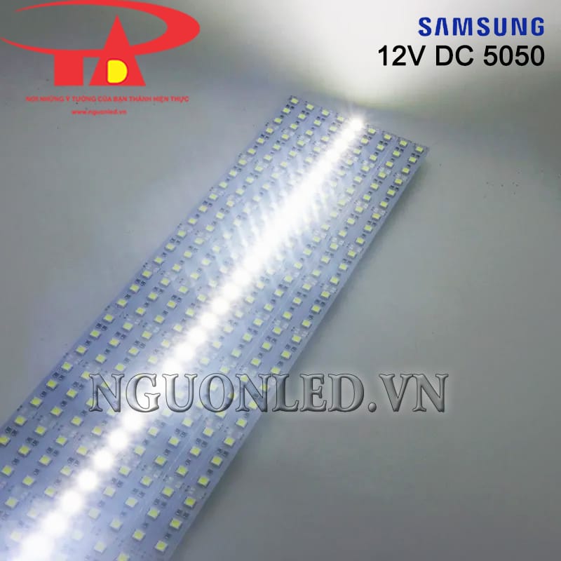 !Đèn led thanh 12V 5050 Samsung siêu sáng