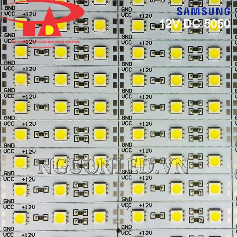 Đèn led thanh Samsung 5050 màu trắng