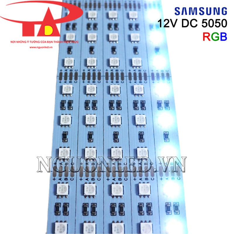 Led thanh 12V chính hãng Samsung đổi màu