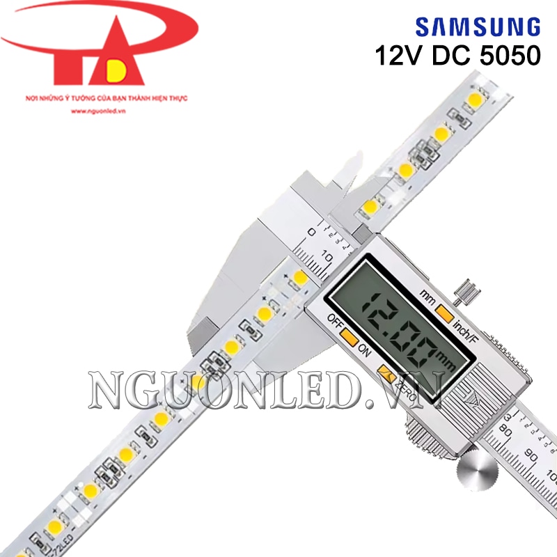 !Đèn led thanh nhôm 12V 5050 Samsung