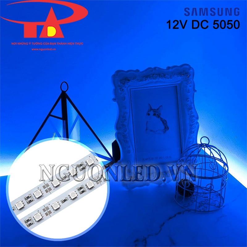 Led thanh 12V DC Samsung xanh dương