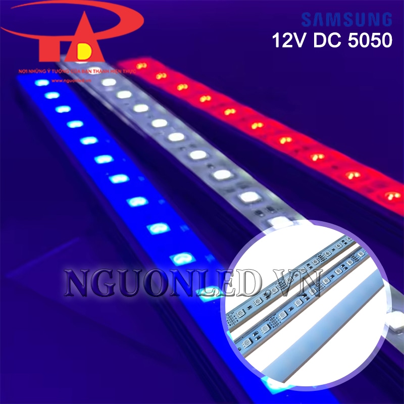 Led thanh nhôm 12V 5050 Samsung