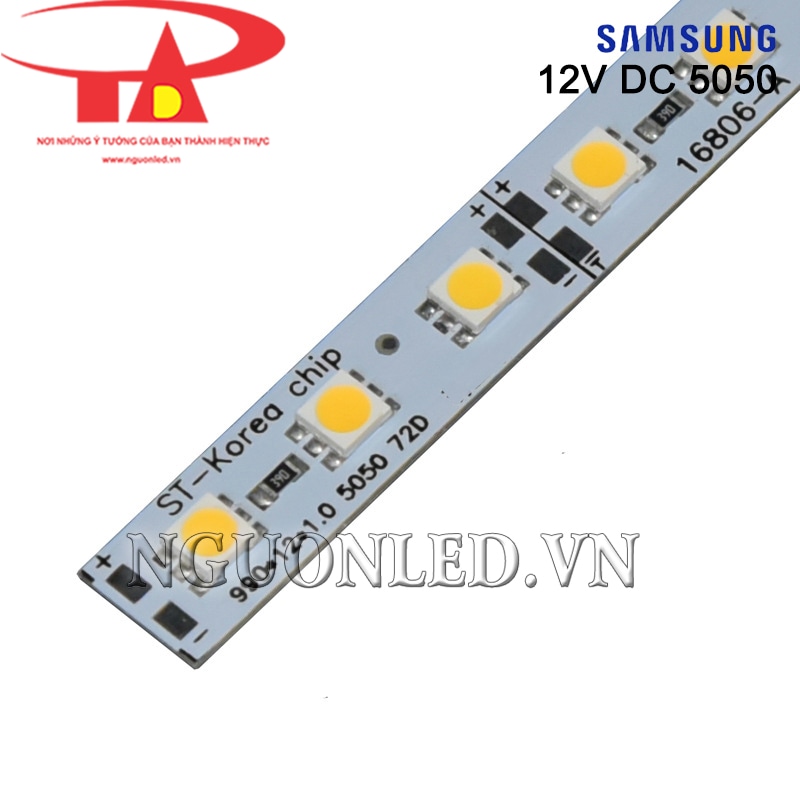 Led thanh nhôm Samsung chip led 5050