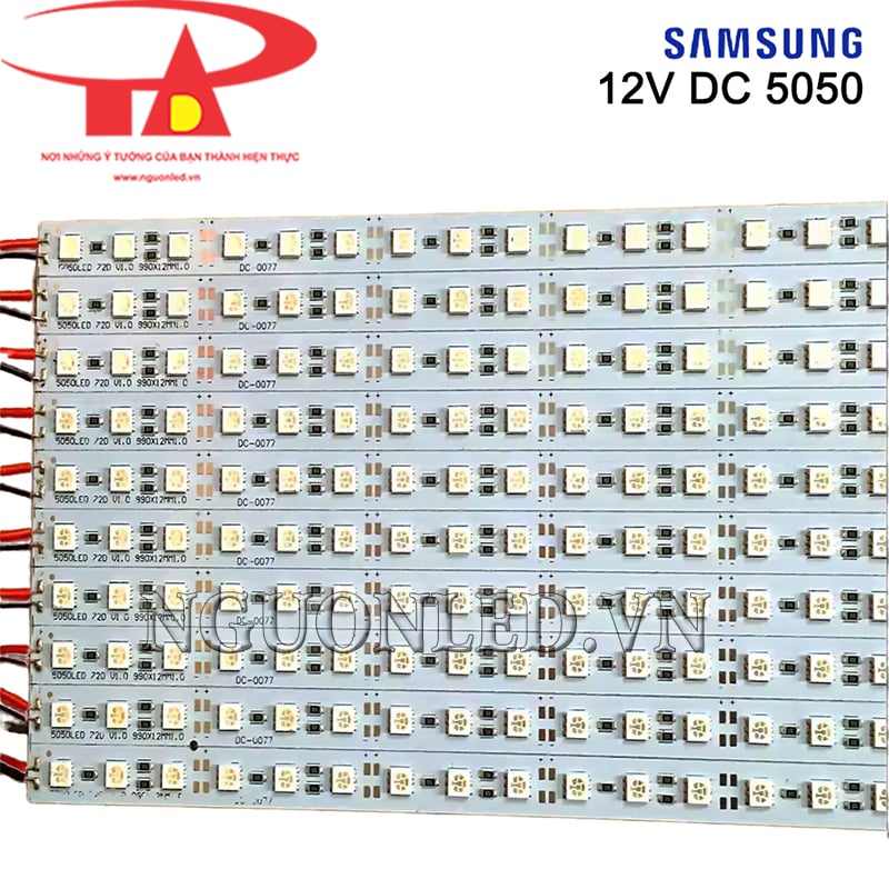 Led thanh 12V 5050 Samsung siêu sáng