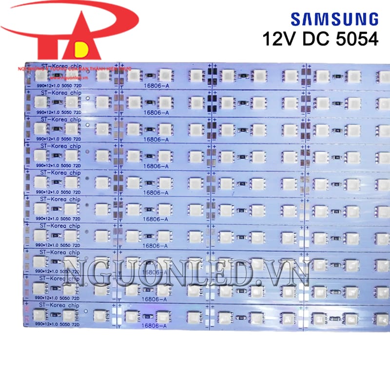 Led thanh nhôm 12V màu đỏ chính hãng Samsung