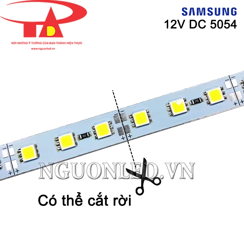 Cách cắt đèn led thanh nhôm