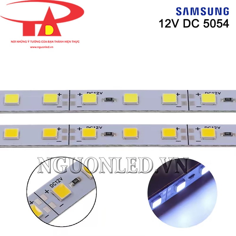 Đèn led thanh 5054 Samsung ánh sáng trắng