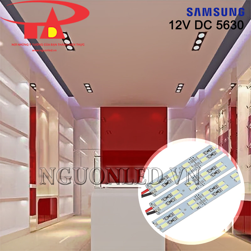 Led thanh nhôm 5630 Samsung ánh sáng trắng