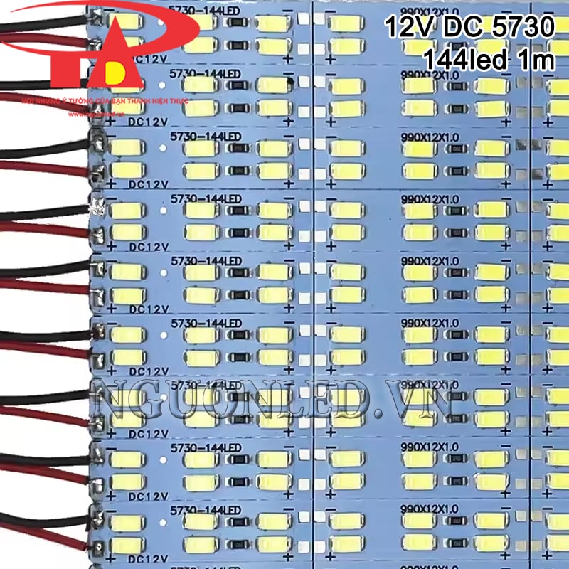 Led thanh nhôm 5730 2 hàng giá rẻ